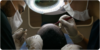 جراحی کاشت مو در کلینیک