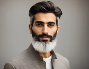 سفید شدن ریش