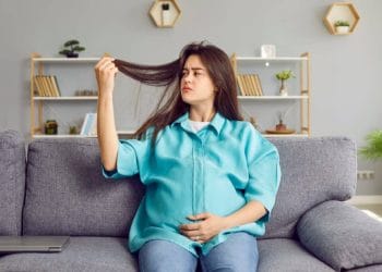 ریزش مو در دوران بارداری