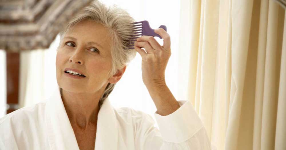 راه های پیشگیری و درمان ریزش مو در پیری